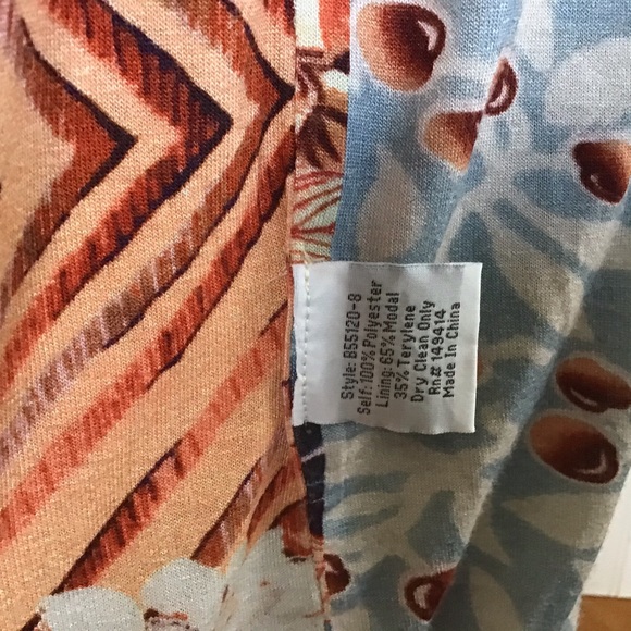 Johnny Was BIYA Dana Patchwork Hoodie Duster Large - Picture 7 of 13